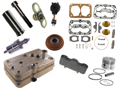 Repair kits for Compressor, caliper and pneumatic valves