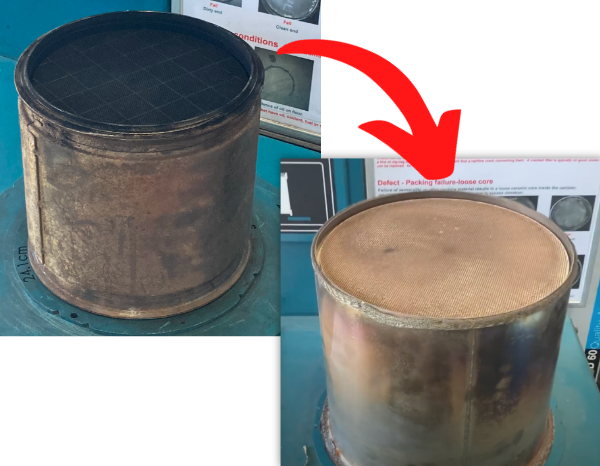 DPF filter Cleaning
