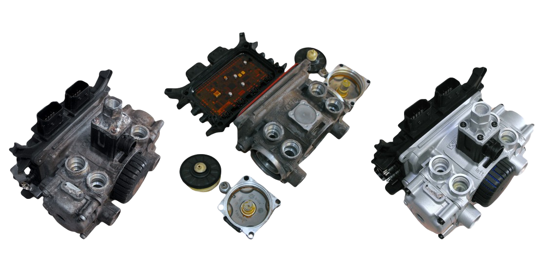 Remanufactured airbrake valves (Knorr / Wabco)